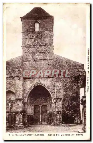 Cartes postales Aire sur l&#39Adour Eglise Ste Quitterie