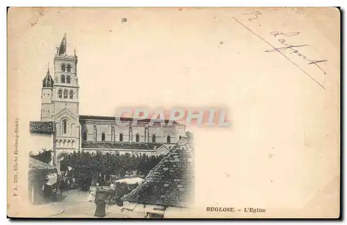 Cartes postales Buglose L'eglise