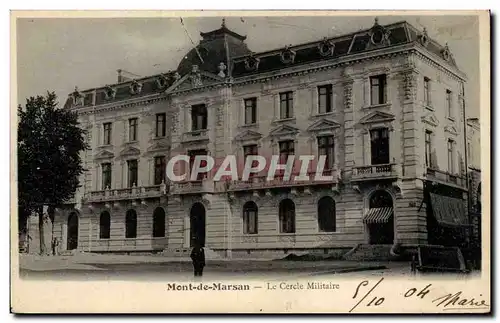 Cartes postales Mont de Marsan Cercle militaire