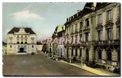 Moderne Karte Mont de Marsan L&#39hotel de ville et la Poste