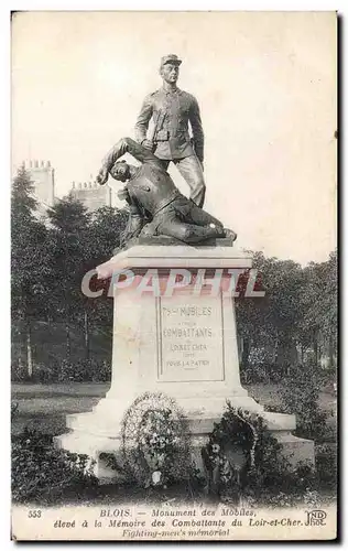 Ansichtskarte AK Blois Monument des mobiles eleve a la memoire des combattants du Loir et cher Militaria