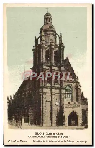 Cartes postales Blois Cathedrale