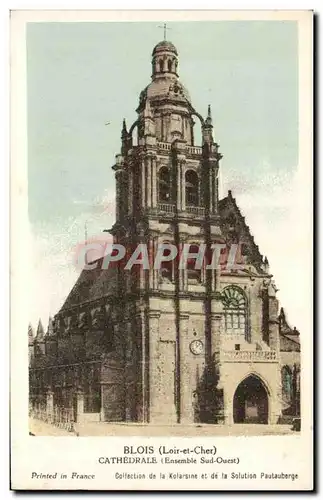 Cartes postales Blois Cathedrale