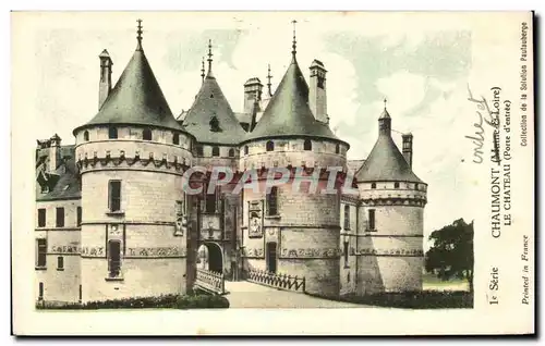 Cartes postales Chaumont sur Loire Le chateau