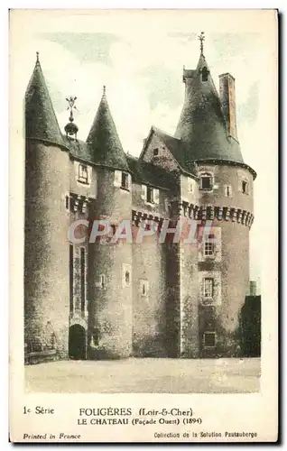 Cartes postales Fougeres le chateau