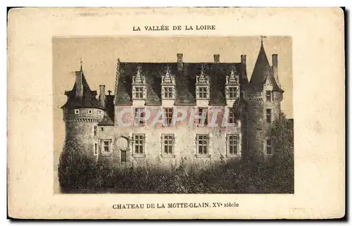 Cartes postales La vallee de la Loire Chateau de la motte Glain