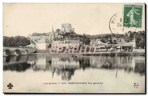 Cartes postales Montrichard Vue generale