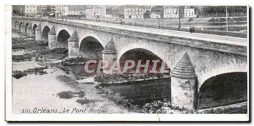 Cartes postales Orleans Le pont royal