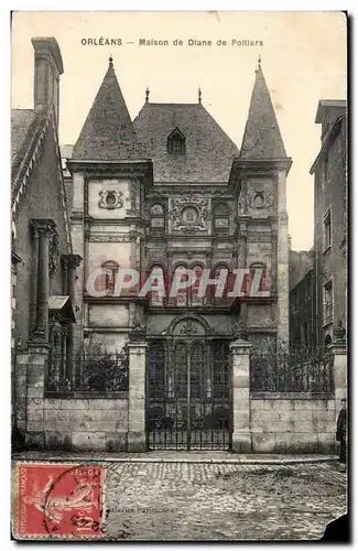 Cartes postales Orleans Maison de Diane de Poitiers