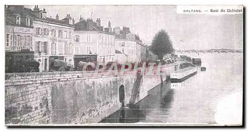 Cartes postales Orleans Quai du Chatelet