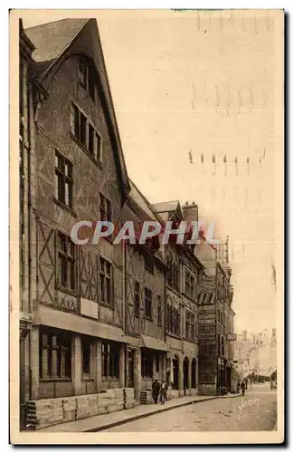 Ansichtskarte AK Orleans La rue du Tabour Maison ou Jeanne d&#39arc sejourna pendant son sejour dans la ville 142