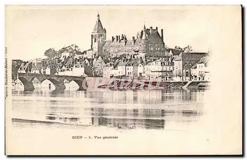 Cartes postales Gien Vue generale