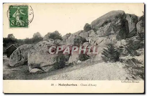 Cartes postales Malesherbes Chaos d&#39Auxy