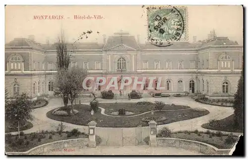 Cartes postales Montargis Hotel de ville