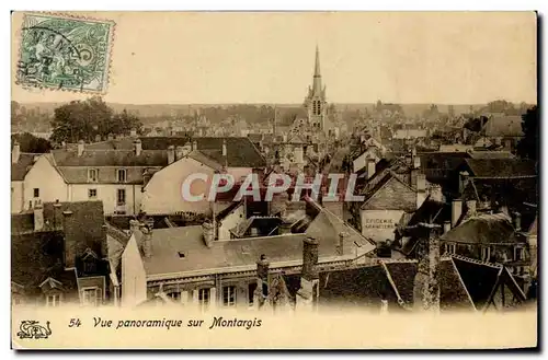 Cartes postales Montargis Vue panoramique