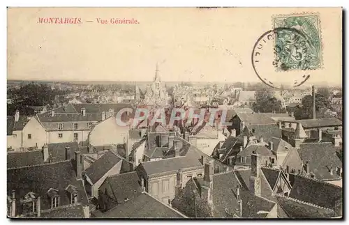 Cartes postales Montargis Vue generale