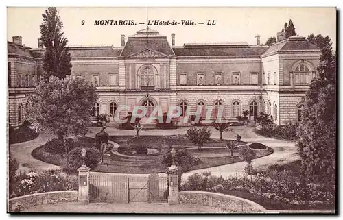 Cartes postales Montargis L&#39hotel de ville