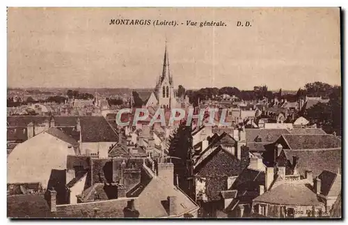 Cartes postales Montargis Vue generale