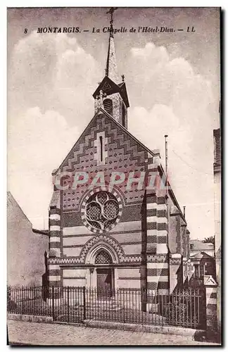 Ansichtskarte AK Montargis La chapelle de l&#39hotel Dieu