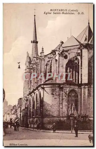 Cartes postales Montargis Eglise Sainte Madaleine