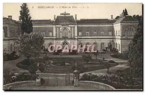 Cartes postales Montargis L&#39hotel de ville