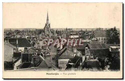 Cartes postales Montargis Vue generale