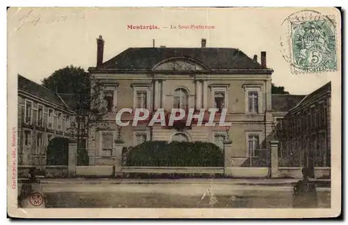 Cartes postales Montargis La sosu prefecture