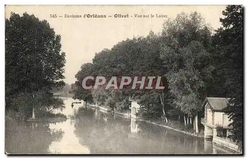 Cartes postales Environs d&#39Orleans Olivet Vue sur le Loiret