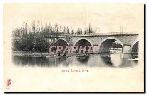 Cartes postales Vue du Loiret a olivet