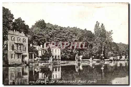 Cartes postales Olivet Restaurant Paul Foret