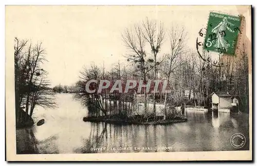 Ansichtskarte AK Olivet Le Loiret en aval du pont