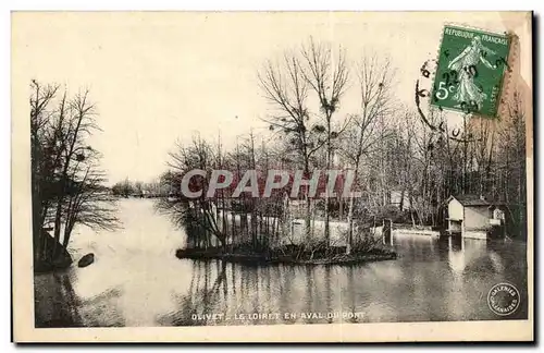 Cartes postales Olivet Le Loiret en aval du pont