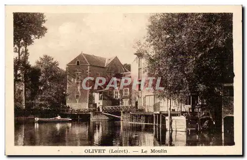 Cartes postales Olivet Le moulin