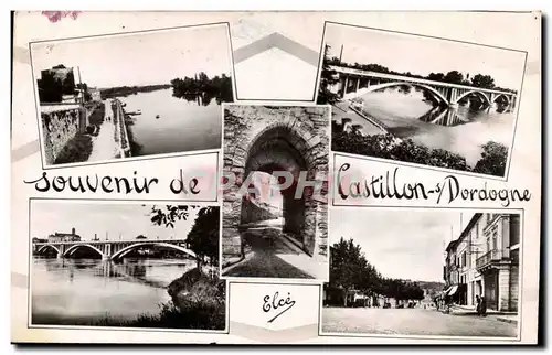 Cartes postales moderne Souvenir de Castillon Dordogne