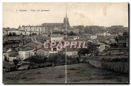 Cartes postales Bazas Une vue generale