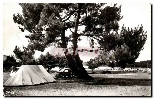 Moderne Karte Cazaux Les joies du camping