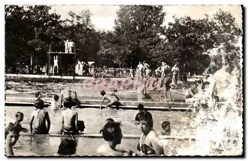 Cartes postales moderne Villandraut Les piscines