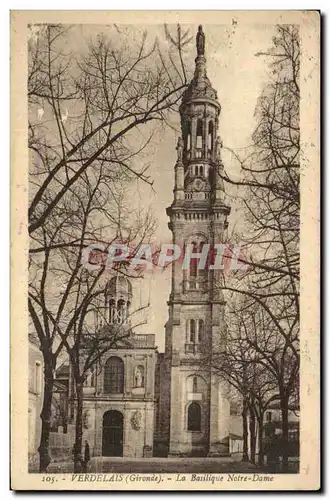 Ansichtskarte AK Verdelais La basilique NNotre DAme