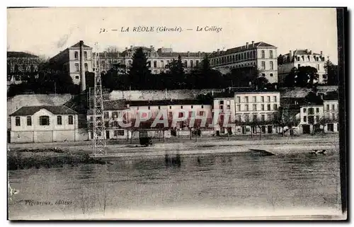 Cartes postales La Reole Le college