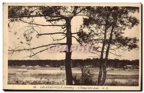 Cartes postales Lacanau Ville L'etang