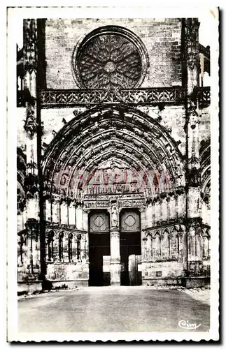 Cartes postales moderne Bazas Porche de la cathedrale