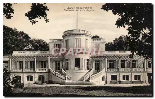 Cartes postales Leognan Chateauneuf la facade