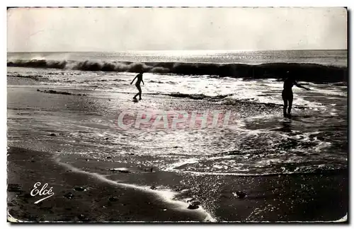 Cartes postales moderne Cote d&#39argent Contre jour sur l&#39ocean