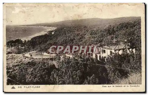 Ansichtskarte AK Pilat plage Vue sur le bassin et la corniche