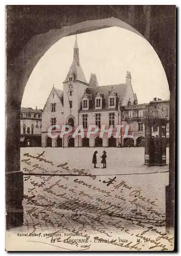 Cartes postales Libourne L'hotel de ville