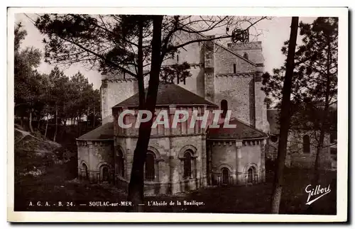 Cartes postales moderne Soulac sur Mer L'abside de la basilique