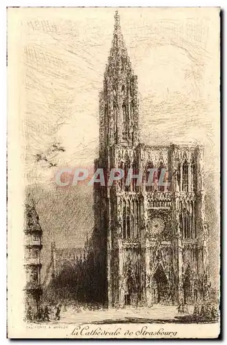 Cartes postales La cathedrale de Strasbourg