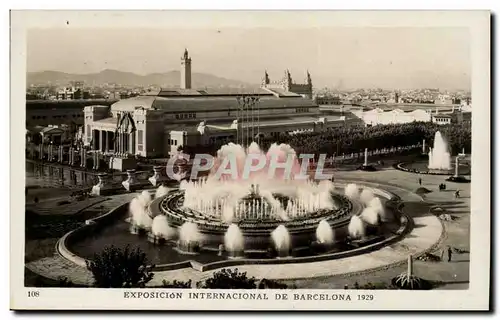 Ansichtskarte AK Espagne Espana Spain Exposicion International de Barcelona 1929