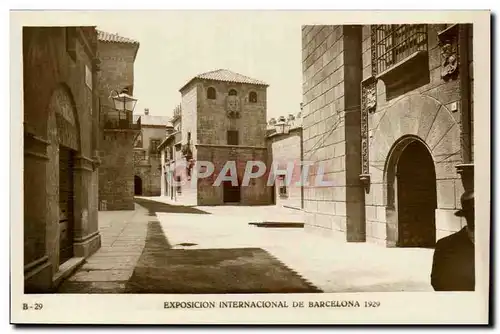 Ansichtskarte AK Espagne Spain Espana Exposicion Internacional de Barcelona 1929