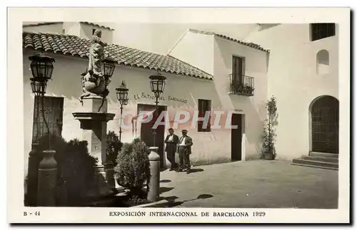 Ansichtskarte AK Espagne Spain Espana Exposicion Internacional de Barcelona 1929 El patio del Farolillo